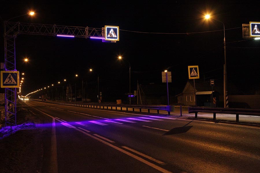 В Твери сделают подсветку на пешеходных переходах В Твери сделают подсветку на пешеходных переходах