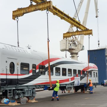 Тверской вагон приплыл в Египет Тверской вагон приплыл в Египет