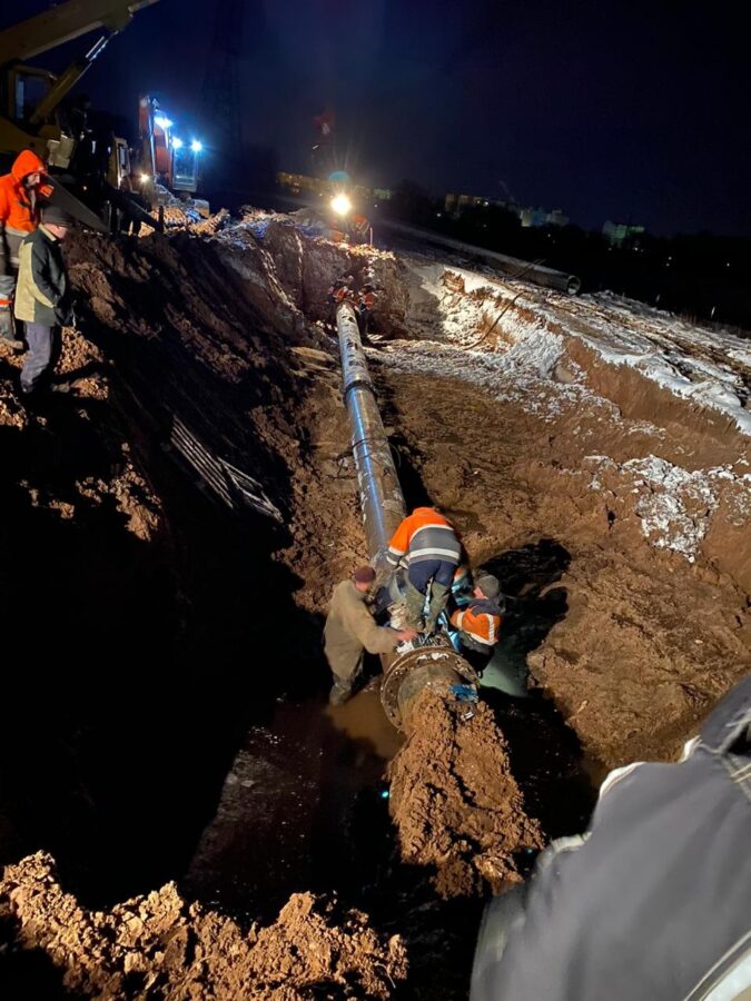 В Твери отремонтировали водовод, лишивший воды жителей нескольких районов города