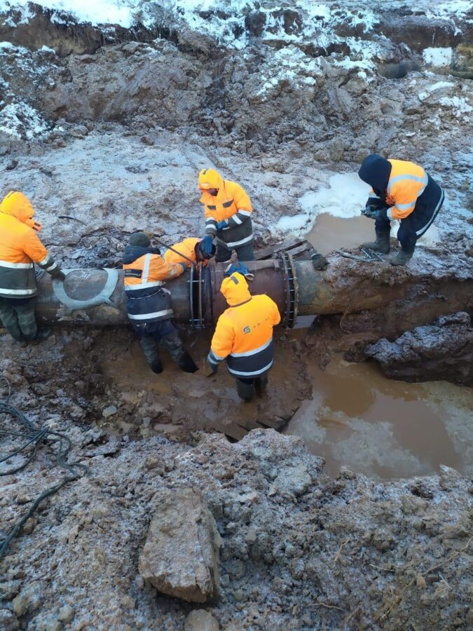 В Твери отремонтировали водовод, лишивший воды жителей нескольких районов города
