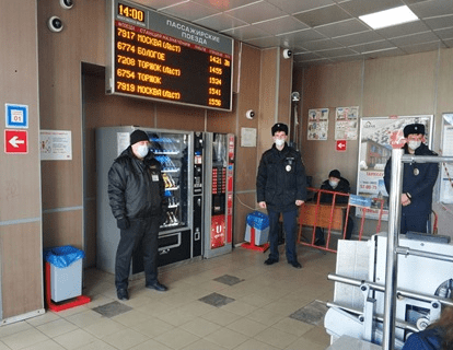 В Тверской области продезинфицировали 15 железнодорожных вокзалов и станций