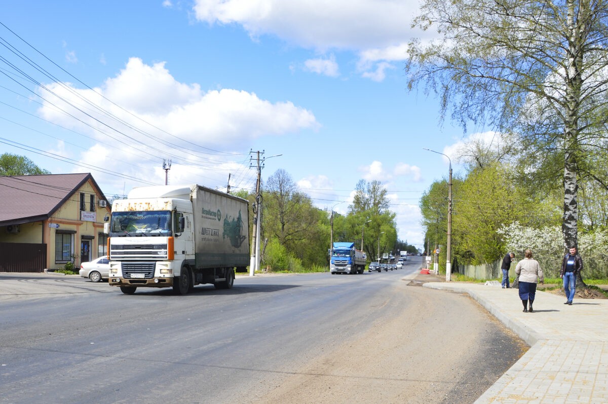 В Твери завершается ремонт Московского шоссе