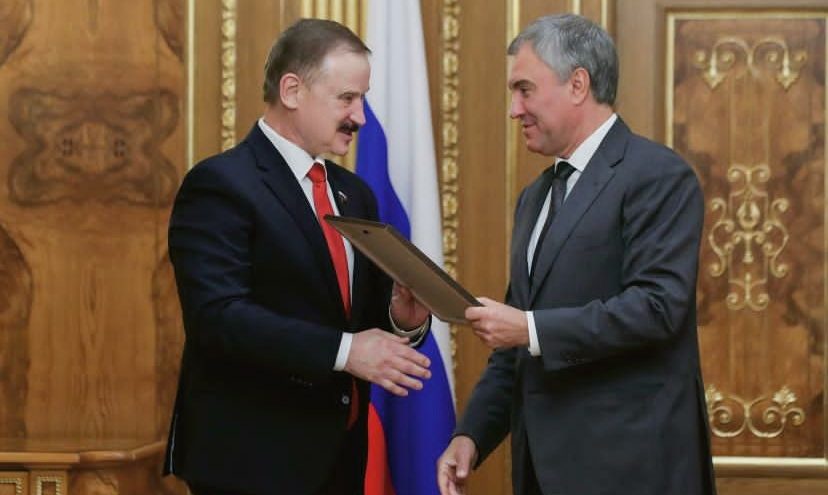 Тверского депутата Сергея Веремеенко наградил Председатель Государственной думы Тверского депутата Сергея Веремеенко наградил Председатель Государственной думы