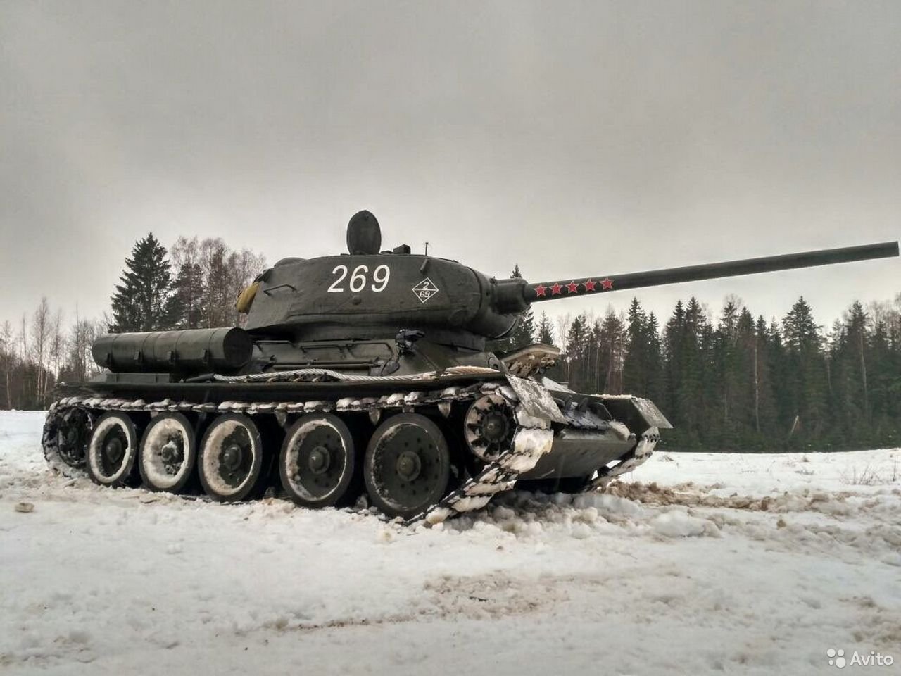 В Тверской области продается танк с оригинальным мотором 1944 года | ТОП  Тверь новости