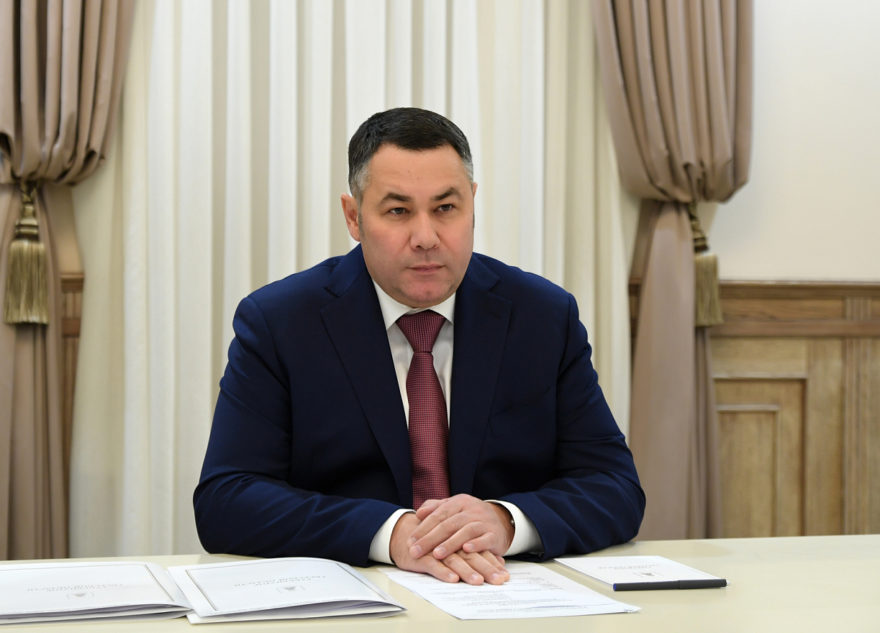 Глава района рассказал губернатору, как восстанавливали электроснабжение под Тверью Глава района рассказал губернатору, как восстанавливали электроснабжение под Тверью