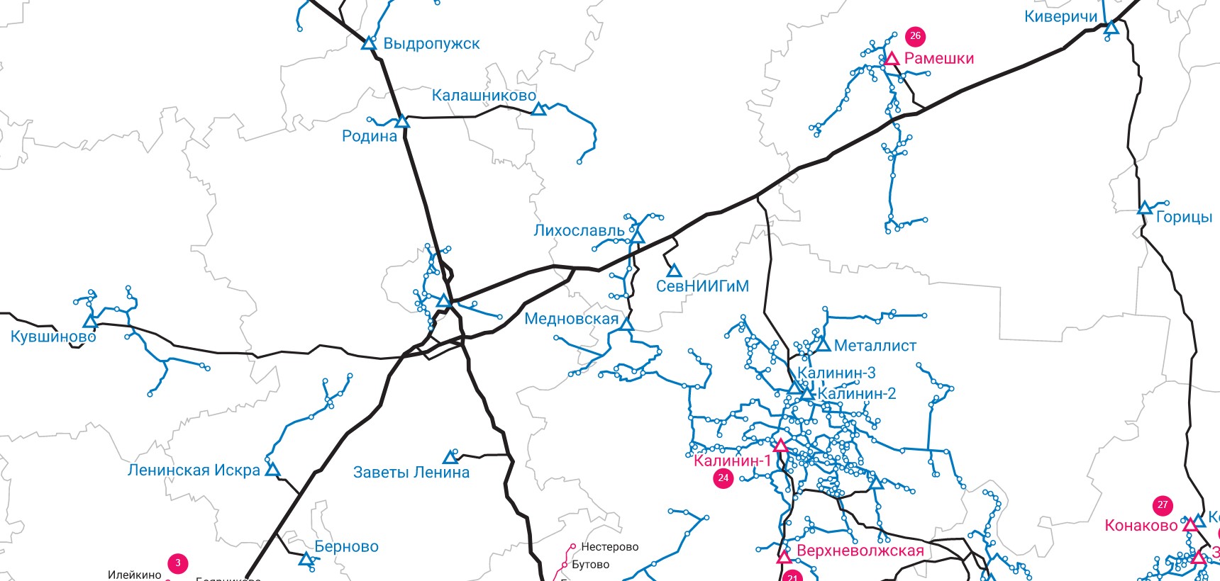 Следить за газификацией Тверской области можно на новой интерактивной карте  | ТОП Тверь новости