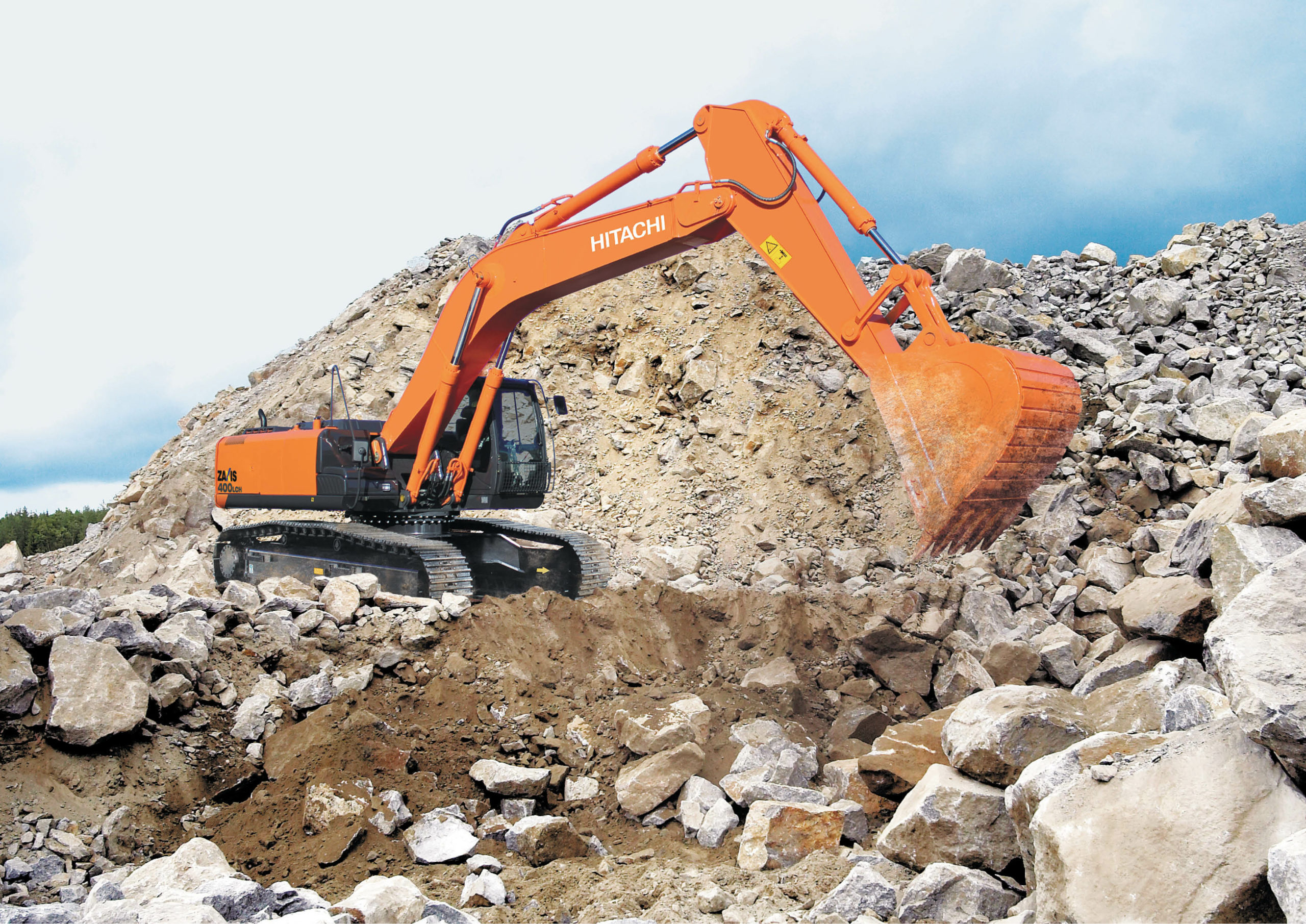 Экскаваторы новой модели будут собирать на заводе Hitachi в Твери