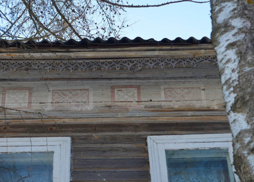 В Тверской области можно увидеть уникальные исторические росписи на домах В Тверской области можно увидеть уникальные исторические росписи на домах