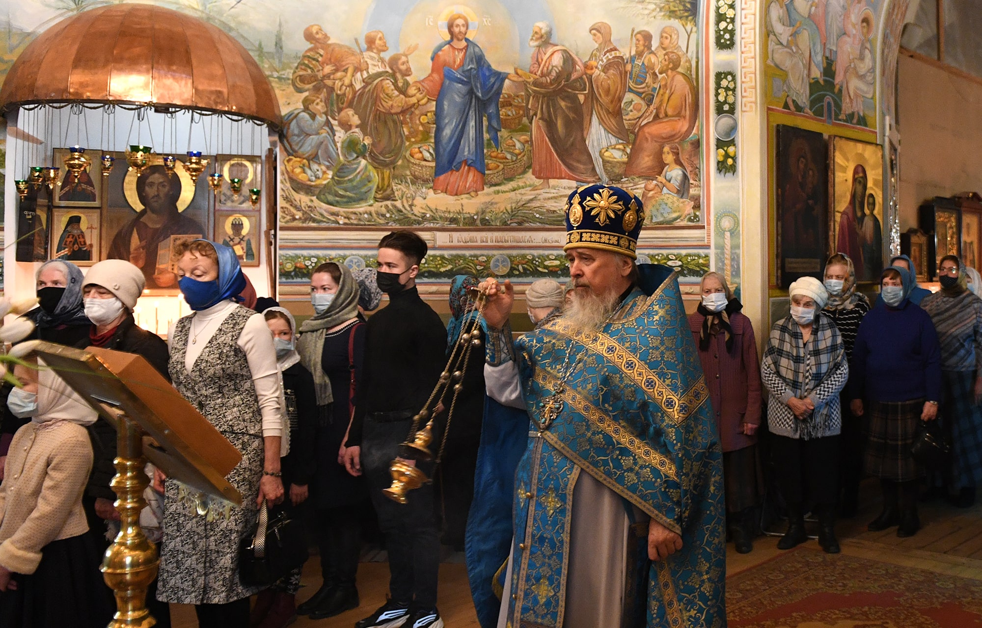 Губернатор встретил праздник Благовещения Пресвятой Богородицы с православными верующими Твери