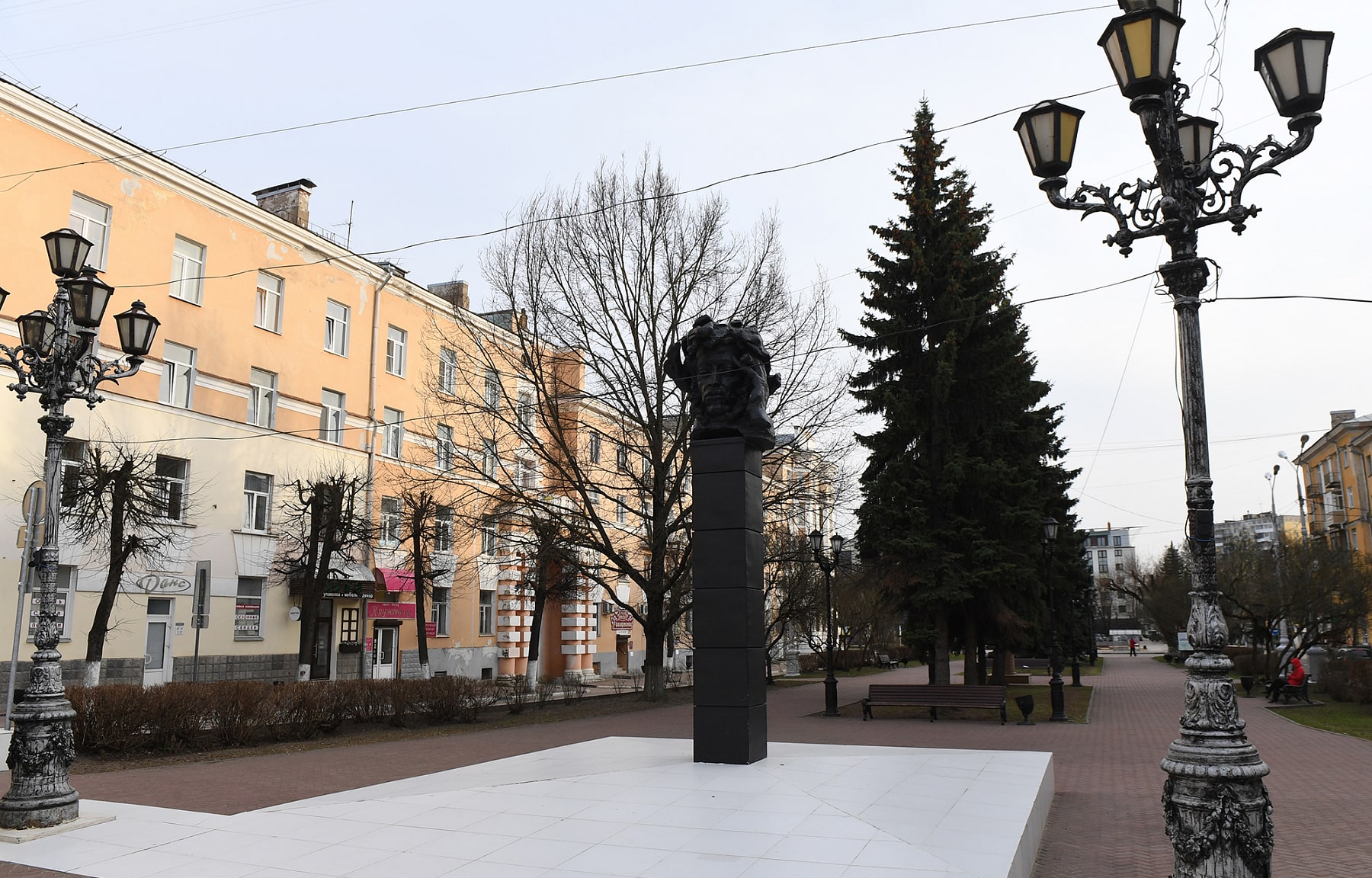 В историческом центре Твери отремонтируют тротуары