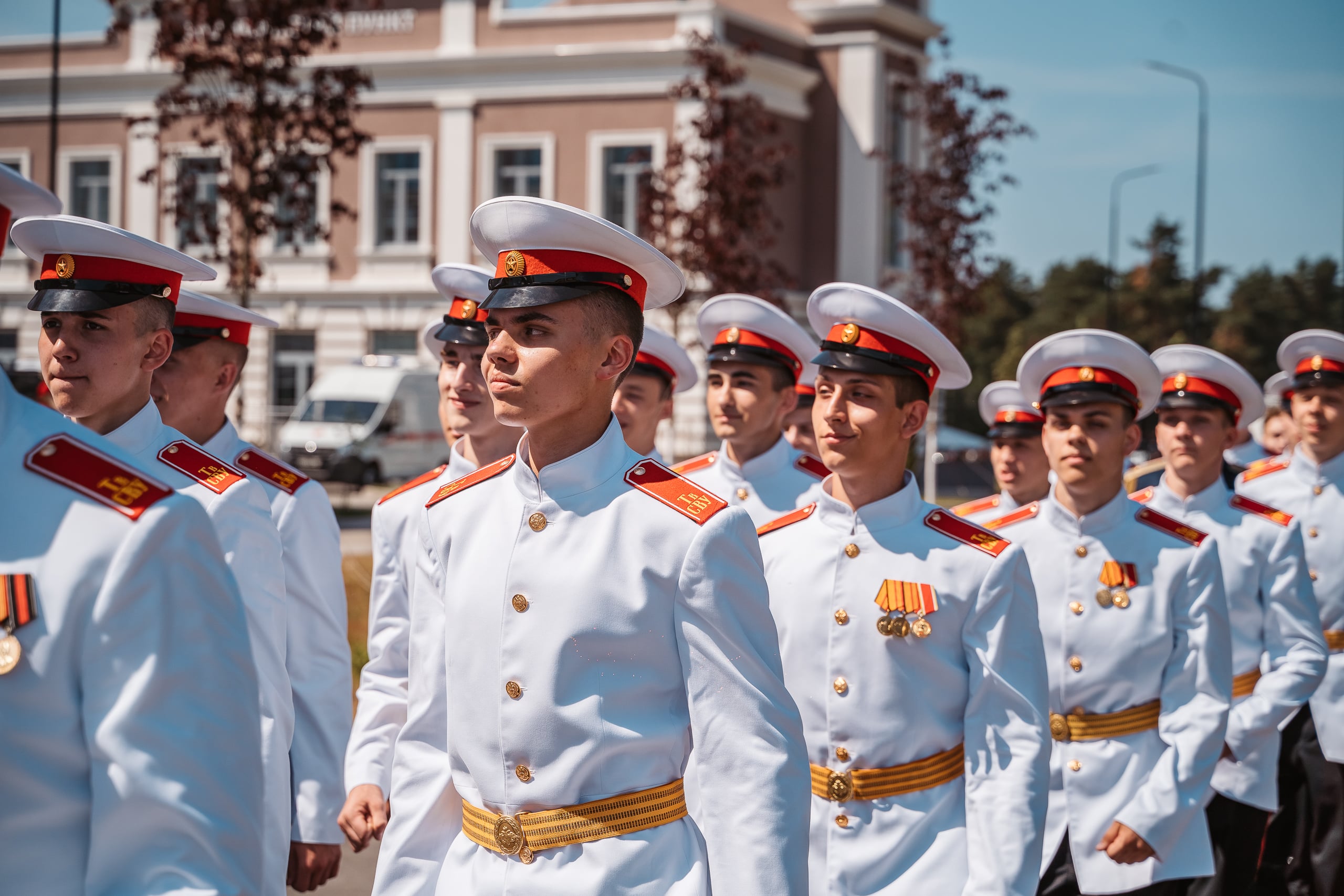 В Твери состоялся торжественный ритуал выпуска суворовцев