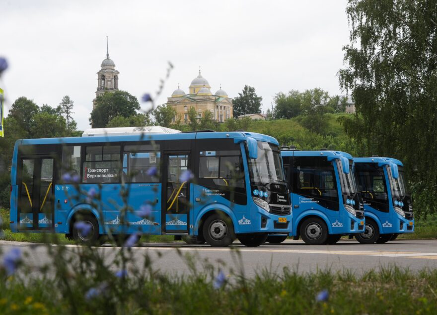 Новые "синие" автобусы появились ещё в 4 агломерациях Тверской области Новые "синие" автобусы появились ещё в 4 агломерациях Тверской области
