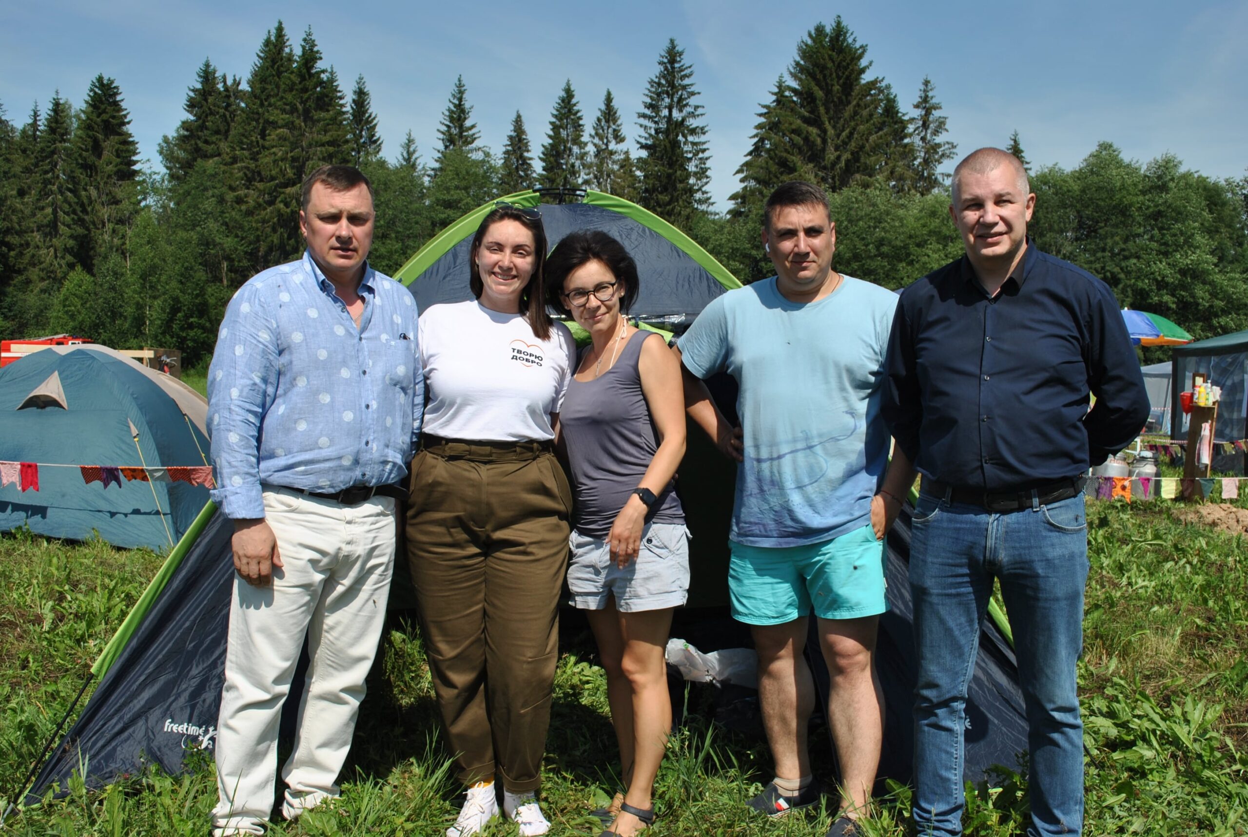 Юлия Саранова приехала на праздник спорта и здорового образа жизни в Тверской области