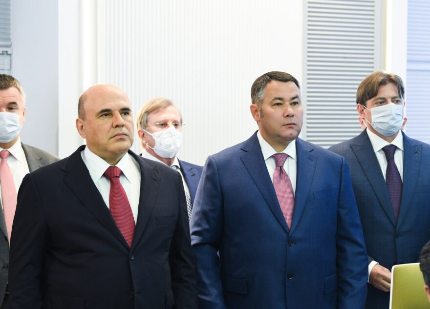 Михаилу Мишустину и Игорю Рудене показали новейшие разработки Тверского вагонзавода Михаилу Мишустину и Игорю Рудене показали новейшие разработки Тверского вагонзавода