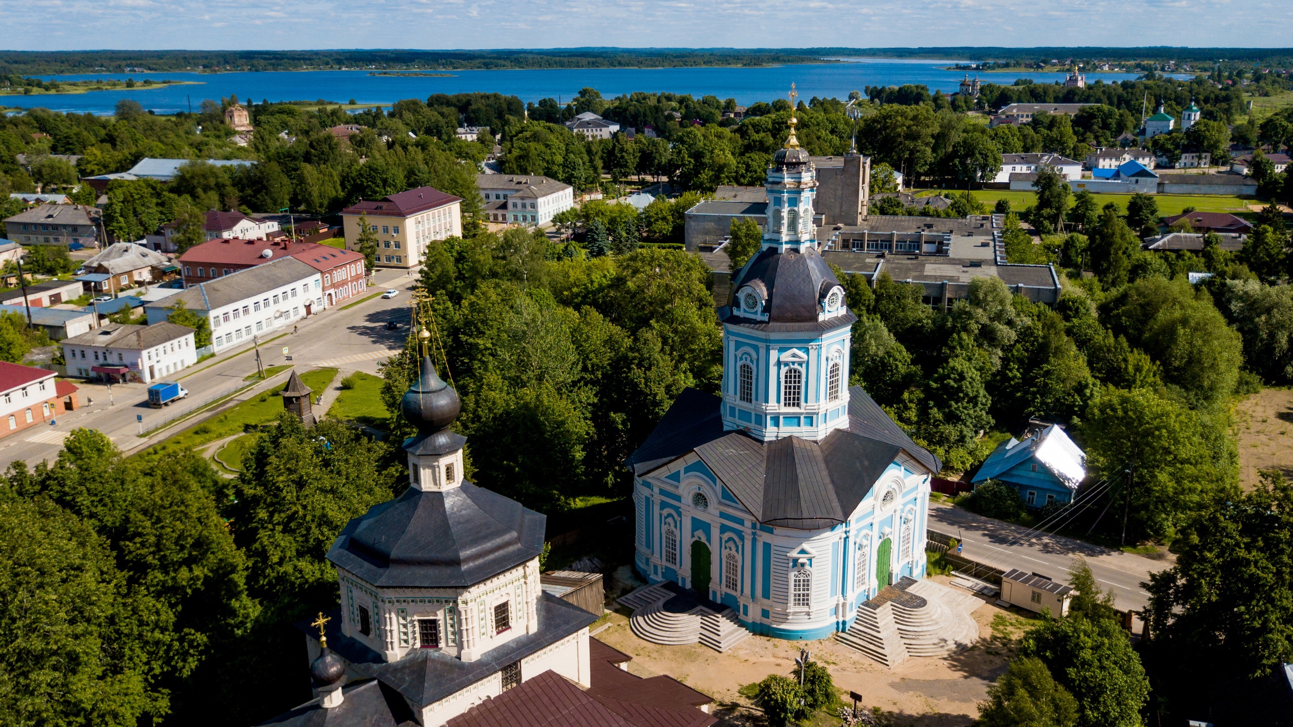 Тверская обл время. Свято Тихоновский женский монастырь Торопец. Торопец Тверская область.