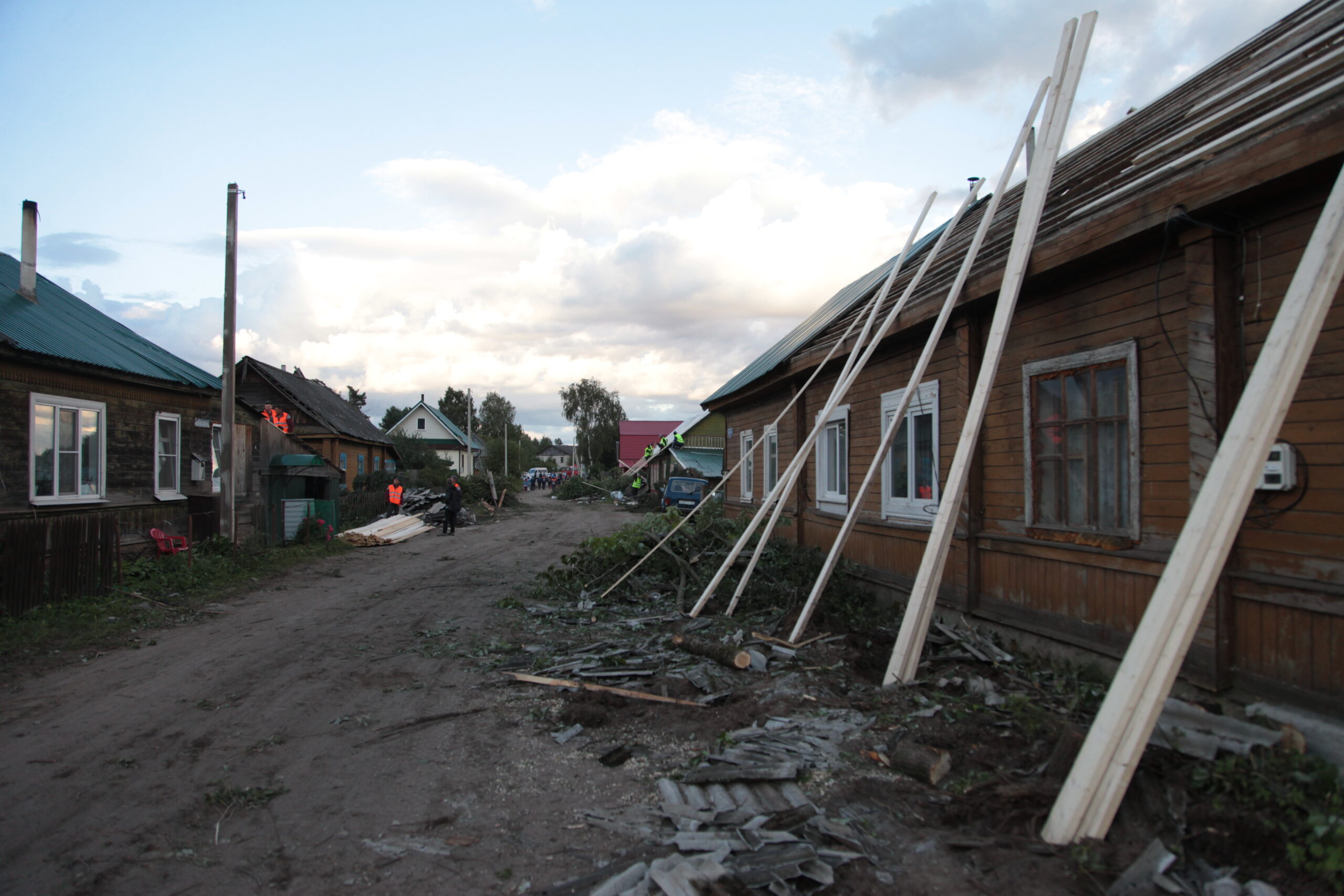 Ураган в Андреаполе