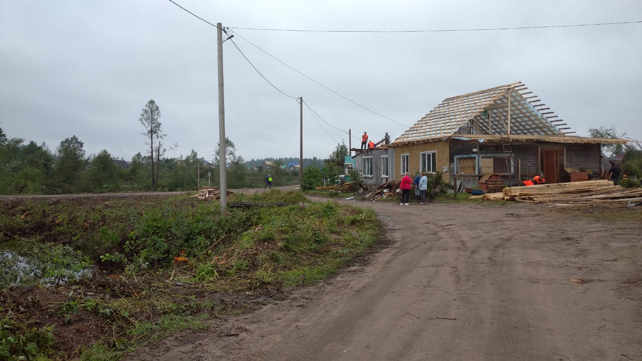 В Андреаполе создан резерв материалов для продолжения строительных работ