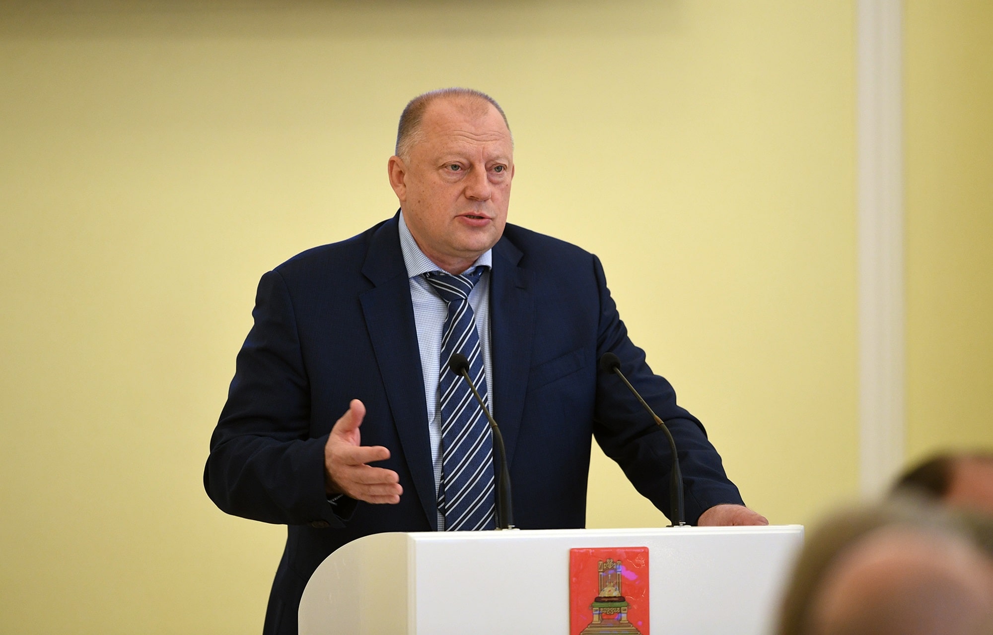 Губернатор Игорь Руденя поблагодарил депутатов Законодательного Собрания Тверской области за совместную пятилетнюю работу
