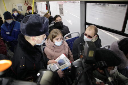 В Тверской области больше 250 человек оштрафовали за отсутствие масок
