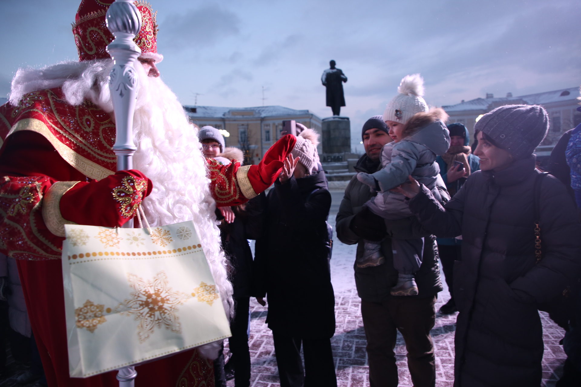 В Тверь приехал главный Дед Мороз России