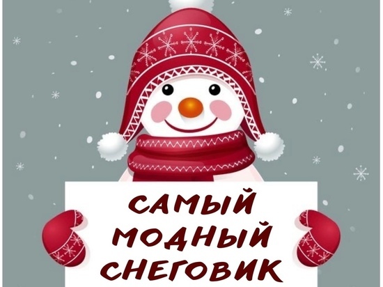 В Тверской области проходит конкурс «Самый модный снеговик!»