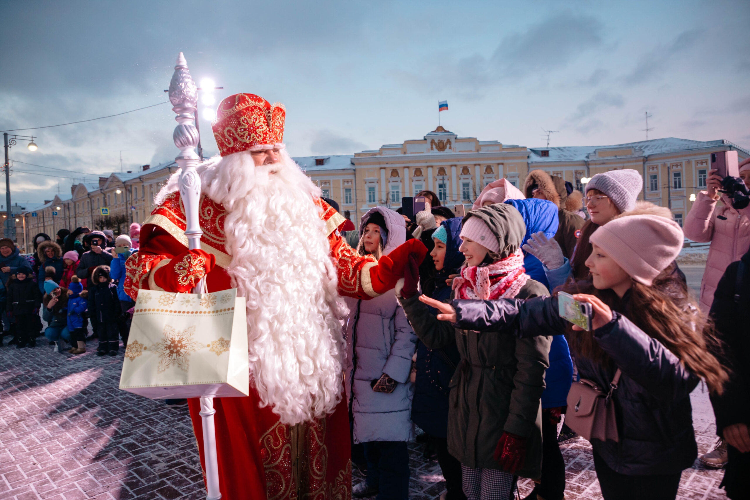 В Тверь приехал главный Дед Мороз России