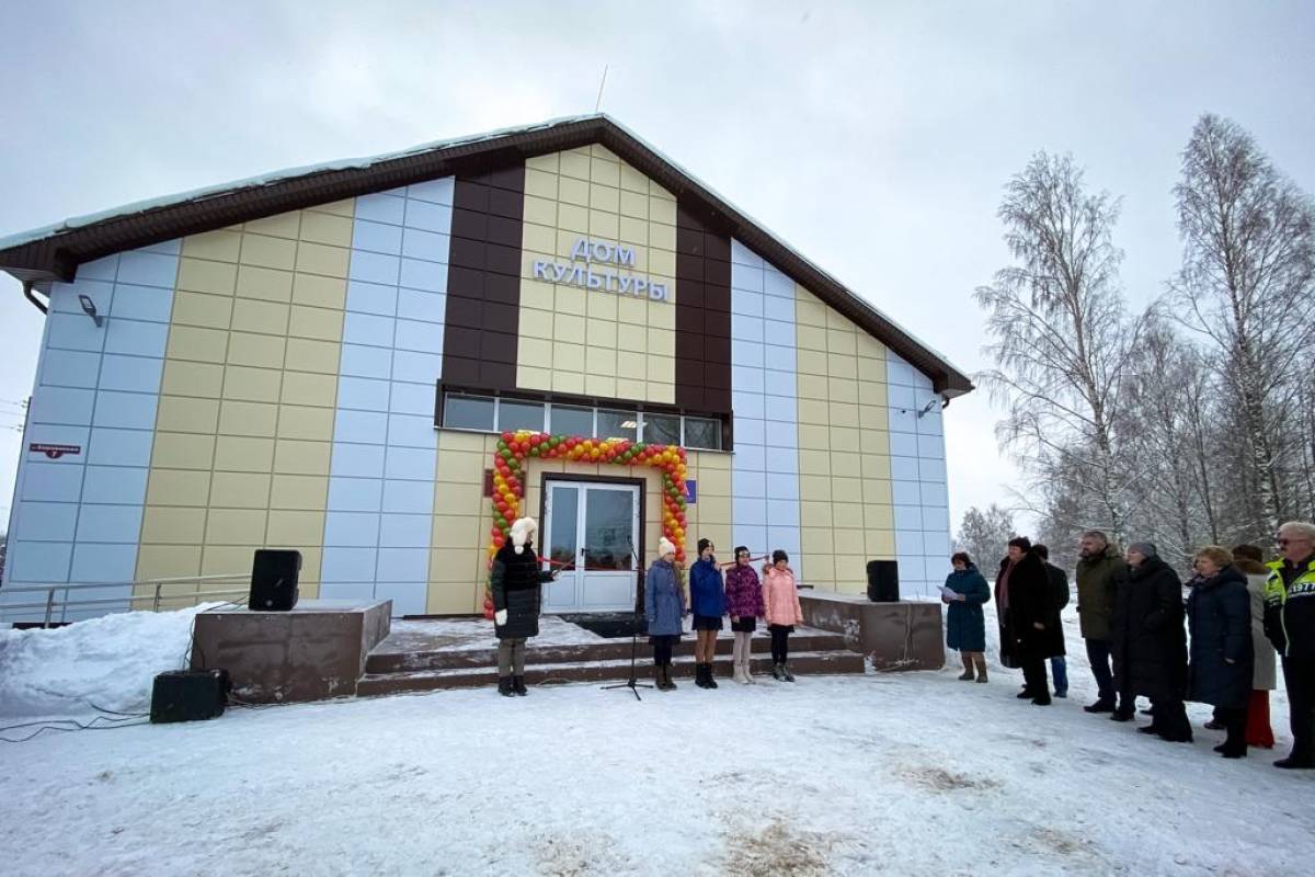 Ещё один Дом культуры в Тверской области открылся после капитального ремонта