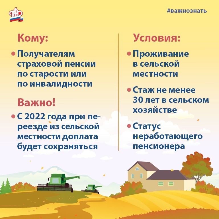 Жители сёл Тверской области могут получить надбавку к пенсии