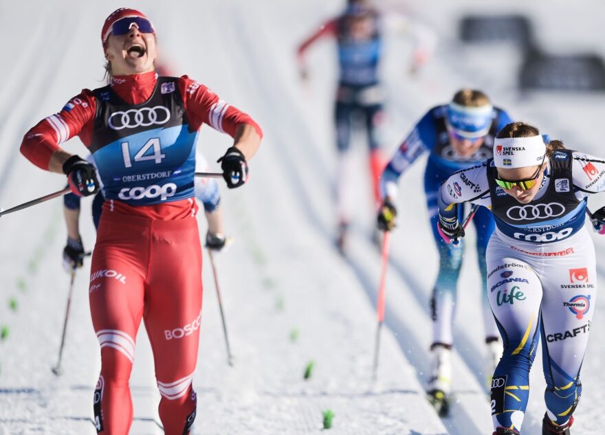 Тверитянка Наталья Непряева выиграла второе золото Тур де Ски