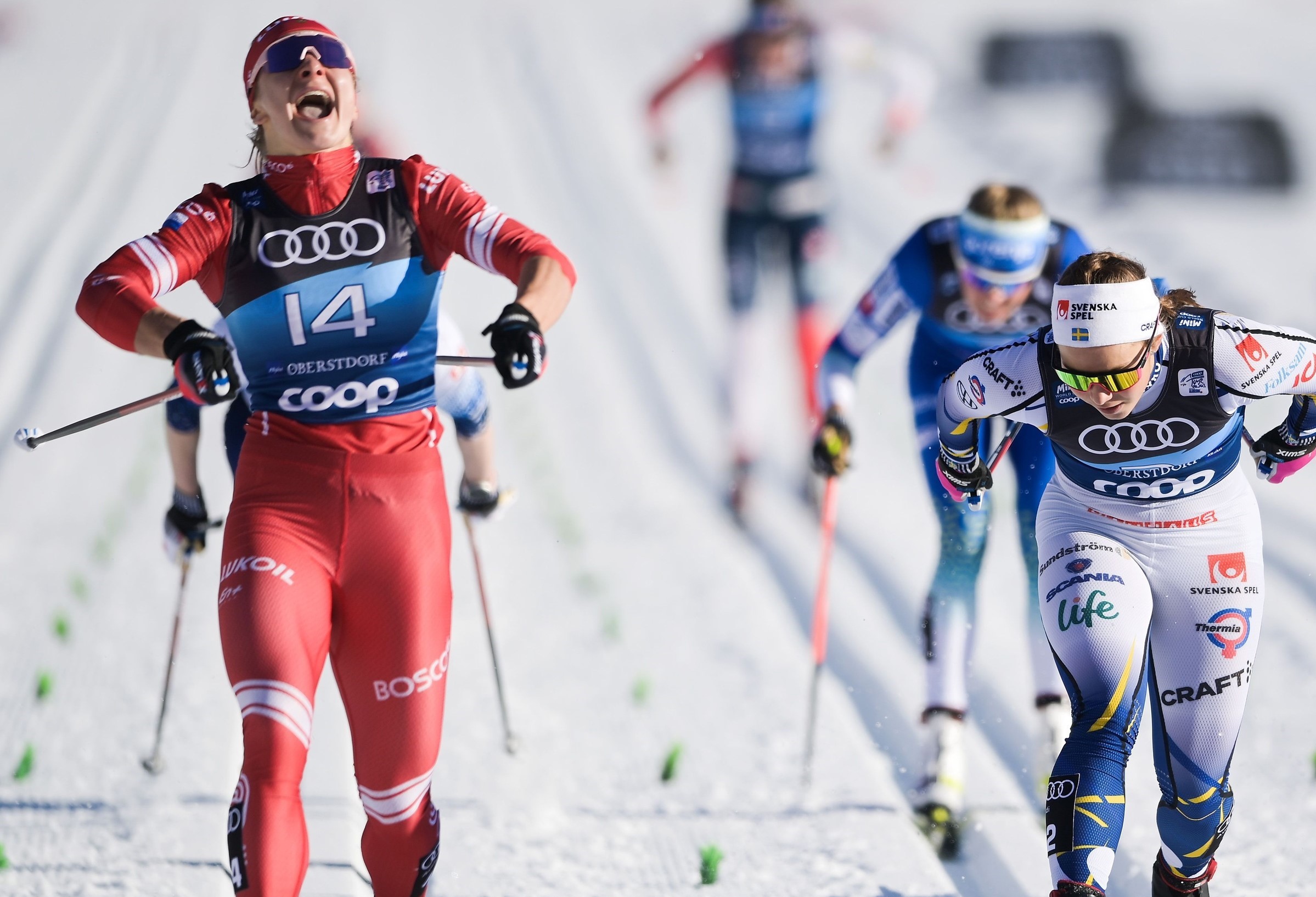 Тверитянка Наталья Непряева выиграла второе золото Тур де Ски