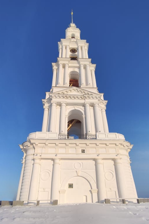 Колокольня Николаевского собора в Калязине Тверской области открылась для посещения
