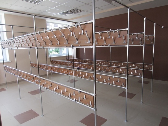 В Оленинской школе обновят гардеробные