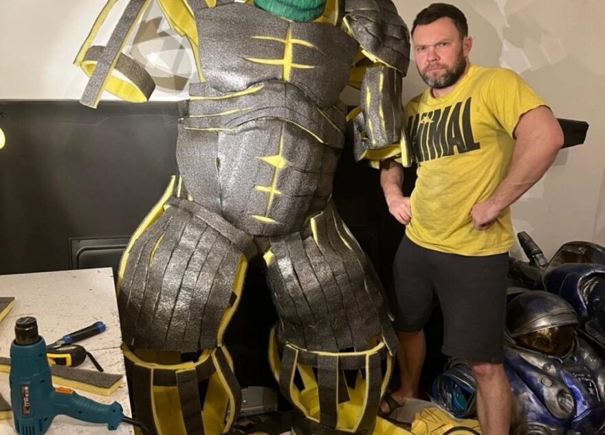 Тверской косплеер готовится стать орком