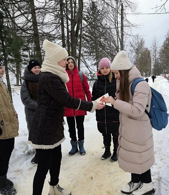 Акция «Блокадная ласточка» прошла в Оленино Тверской области