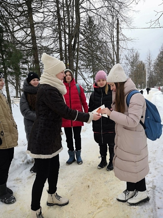 Акция «Блокадная ласточка» прошла в Оленино Тверской области