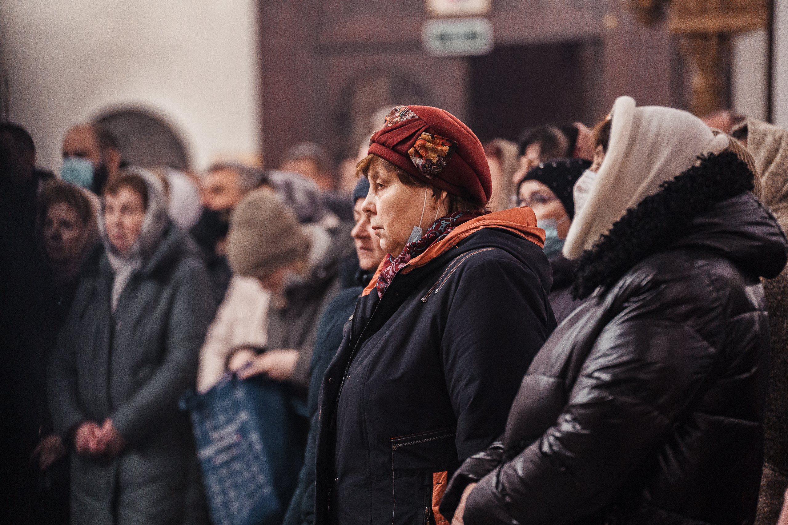 Губернатор Игорь Руденя встретил Рождество в Воскресенском кафедральном соборе Твери