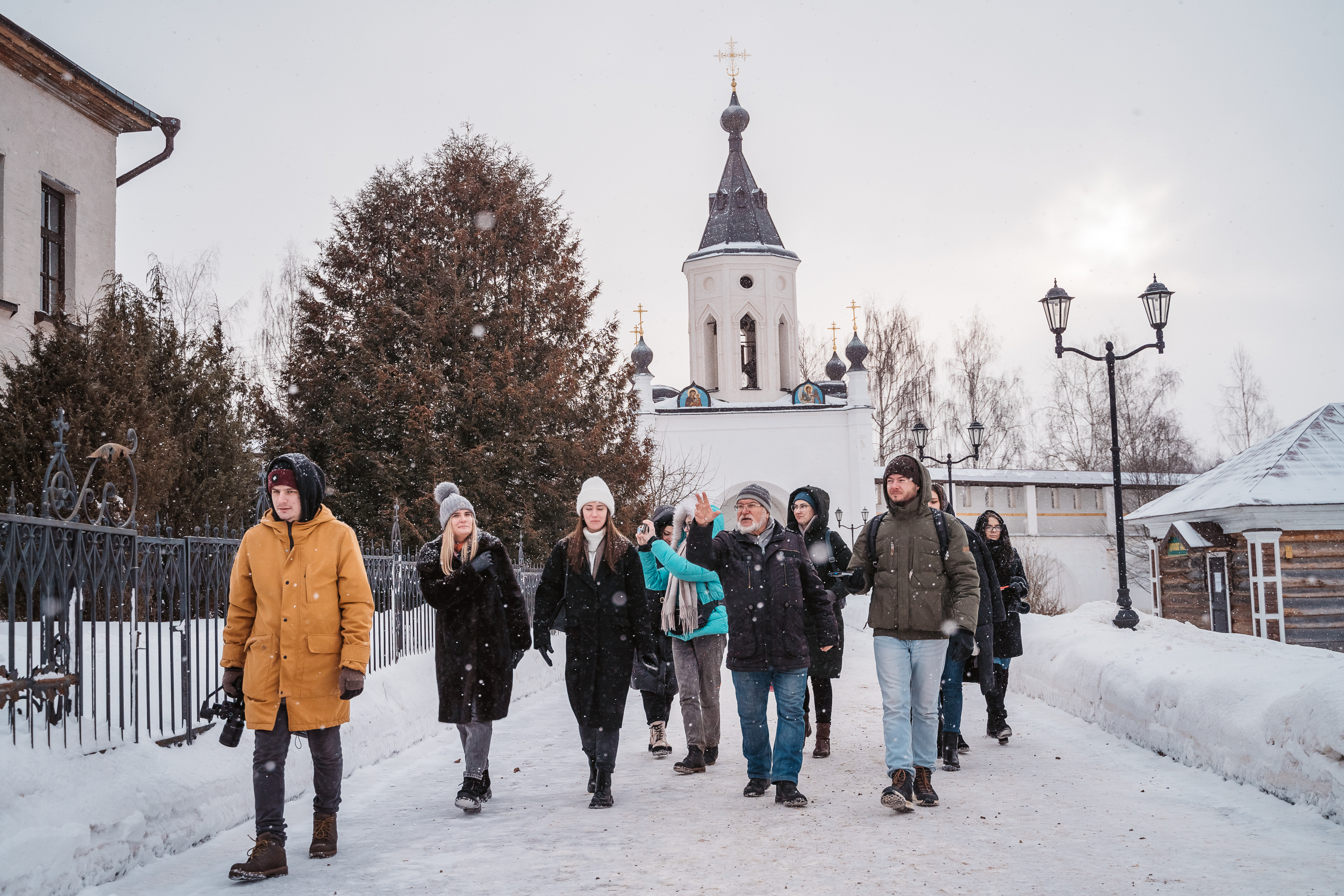 Сотрудники РИА «Верхневолжье» традиционно окунулись в купель в Крещение
