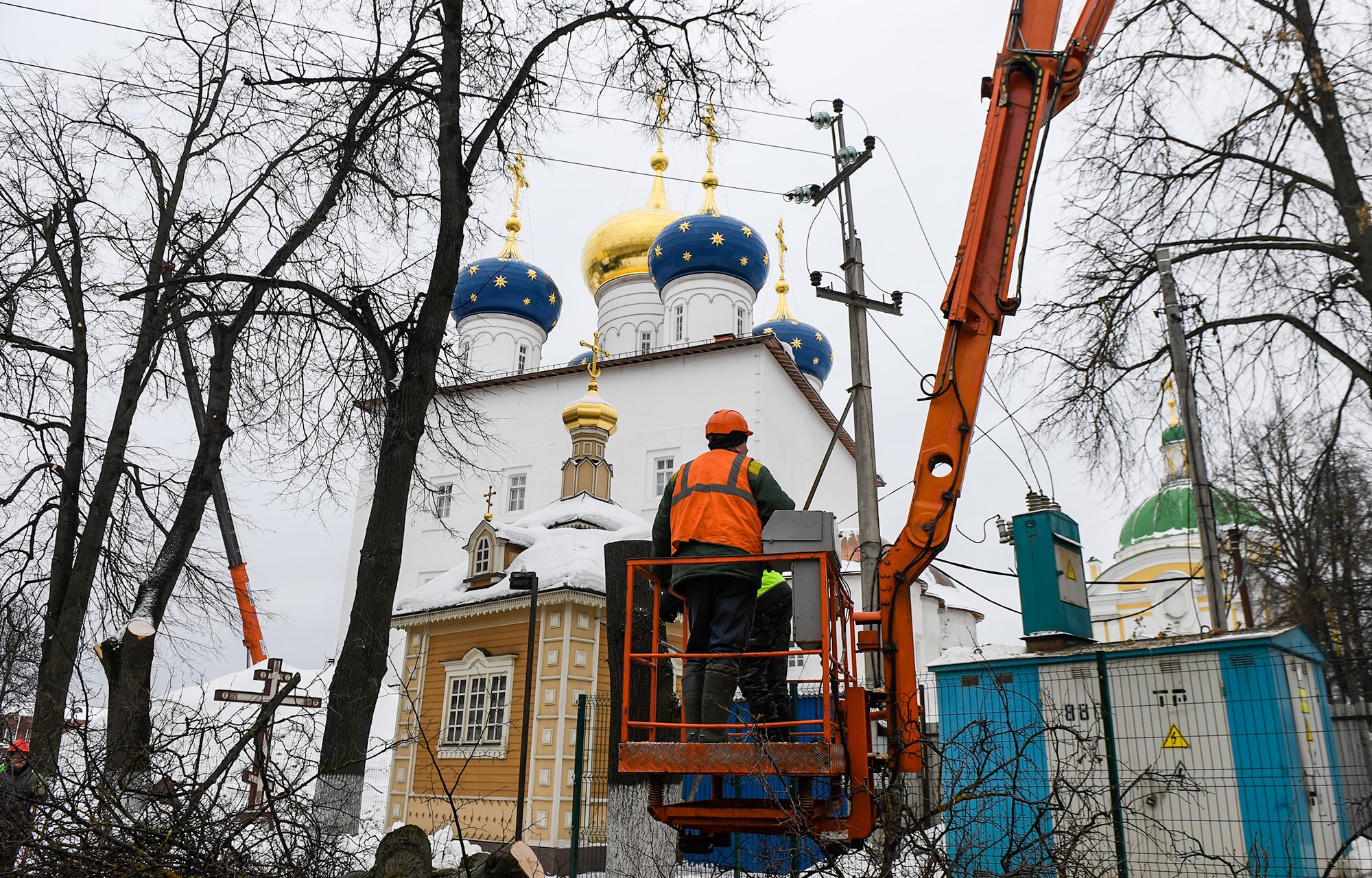 Губернатор Игорь Руденя и митрополит Амвросий обсудили дальнейшее восстановление Спасо-Преображенского собора в Твери
