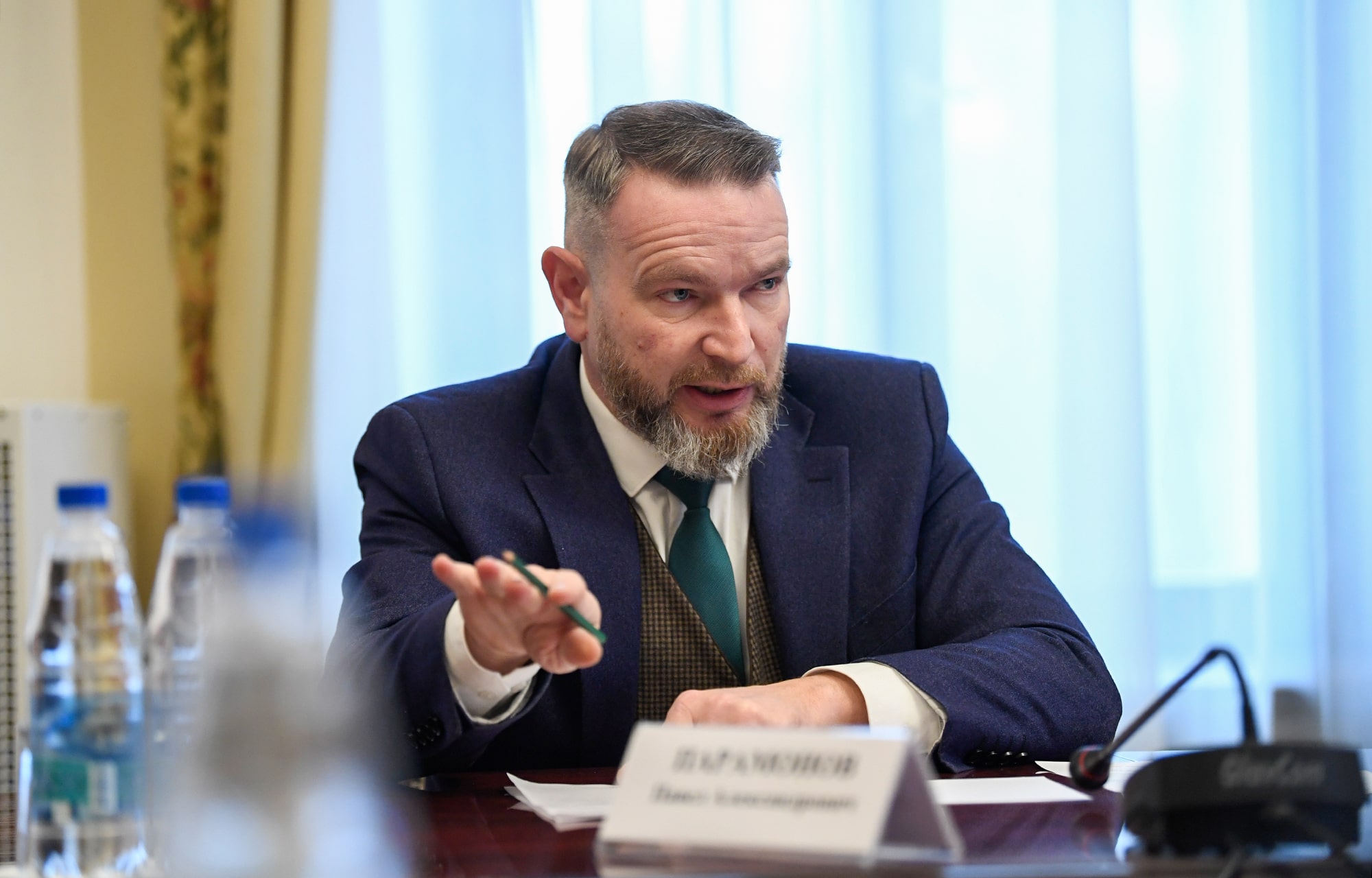 Губернатор Игорь Руденя и митрополит Амвросий обсудили дальнейшее восстановление Спасо-Преображенского собора в Твери