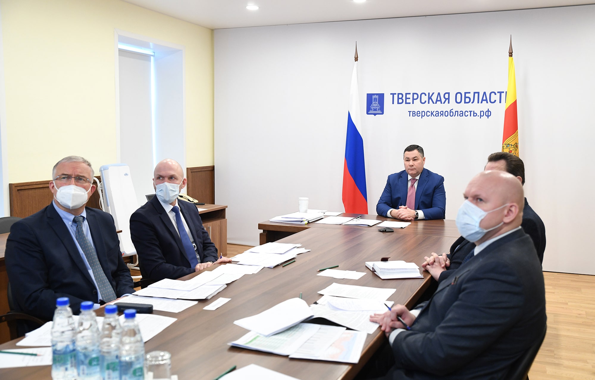 Игорь Руденя рассказал Михаилу Мишустину о мерах по усилению отрасли здравоохранения Тверской области Игорь Руденя рассказал Михаилу Мишустину о мерах по усилению отрасли здравоохранения Тверской области