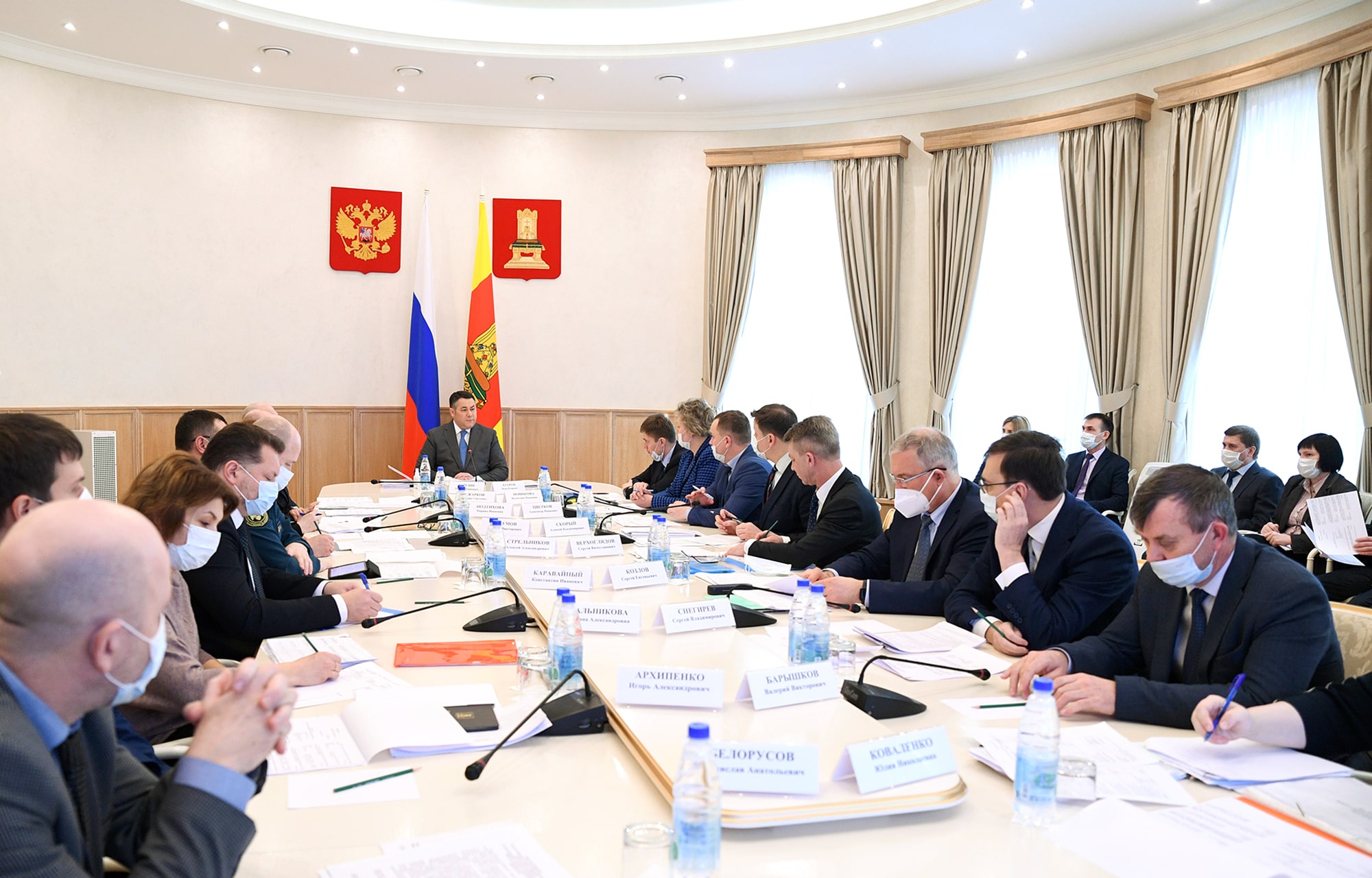 ЖКХ, транспорт, здравоохранение: Игорь Руденя поставил задачи перед областными ведомствами