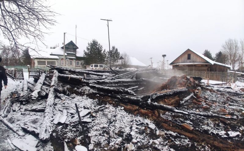 82-летняя бабушка из Тверской области сгорела в собственном доме