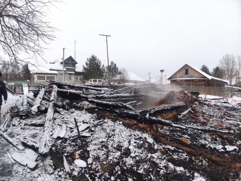 82-летняя бабушка из Тверской области сгорела в собственном доме