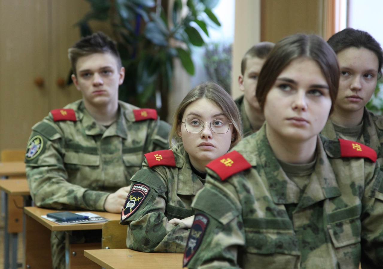 Тверским кадетам рассказали о мужества жителей блокадного Ленинграда