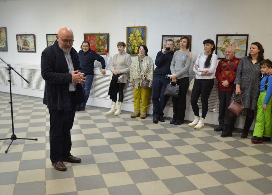 Актер, режиссер, художник открыл в Тверской области выставку