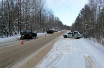 В аварии в Тверской области пострадали четыре человека