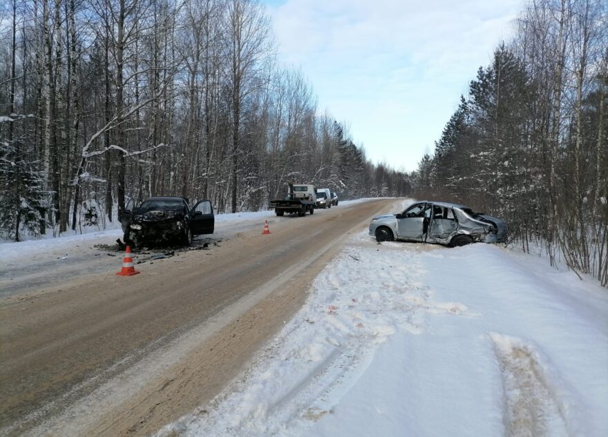 В аварии в Тверской области пострадали четыре человека