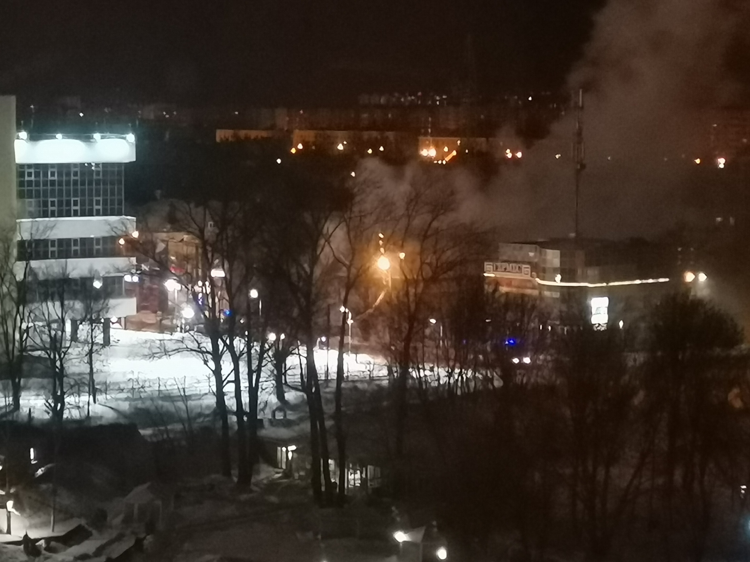 Мужчина пострадал в пожаре в центре Твери