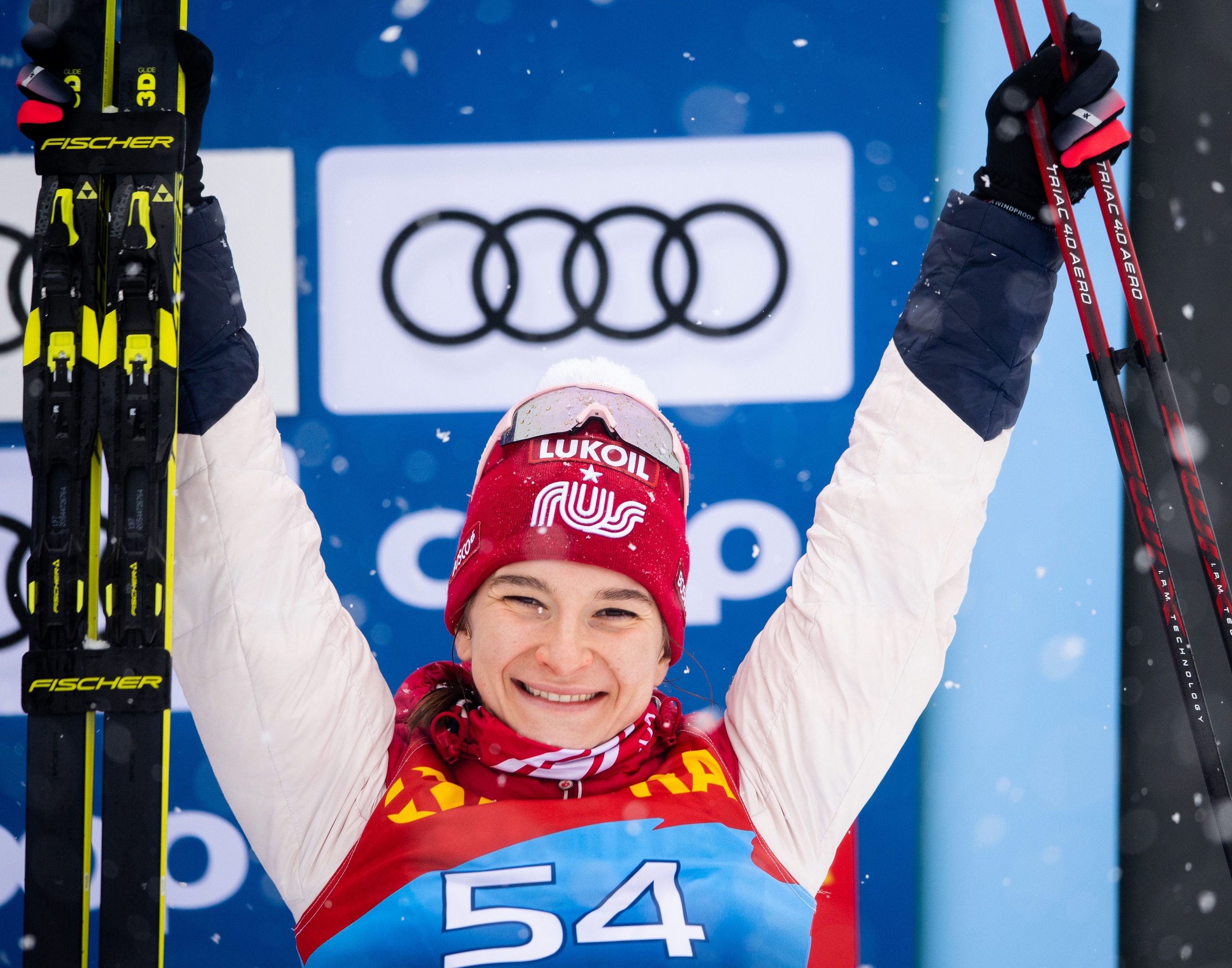На Новый год Наталья Непряева подарила тверитянам золото Тур де Ски