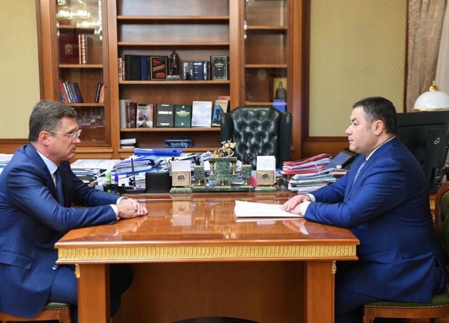 Игорь Руденя вошел в рейтинг «Губернаторская повестка» с темой модернизации «Тверьэнерго»